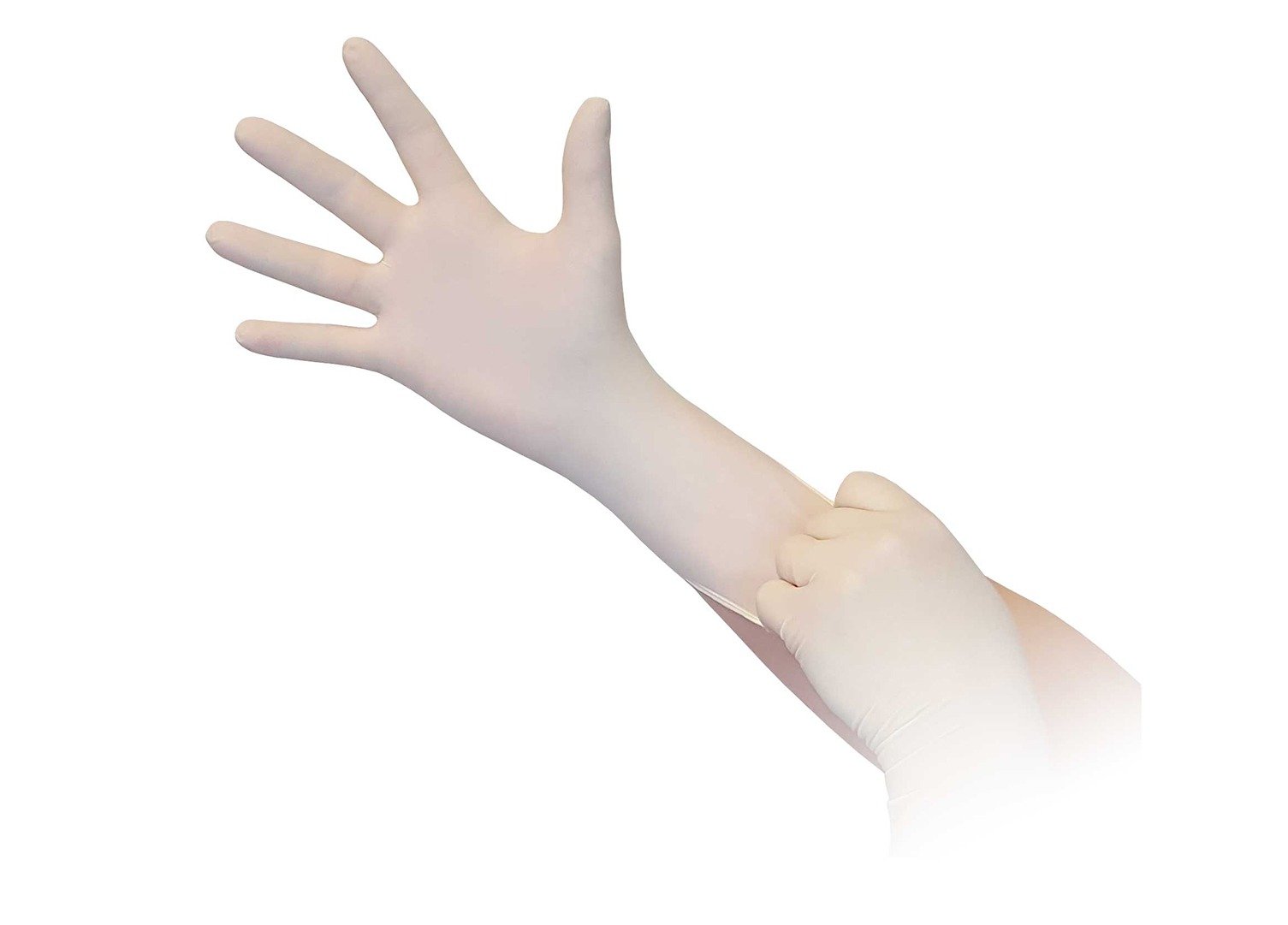 White Latex Gloves - 6 Mil 1,000PCS PF